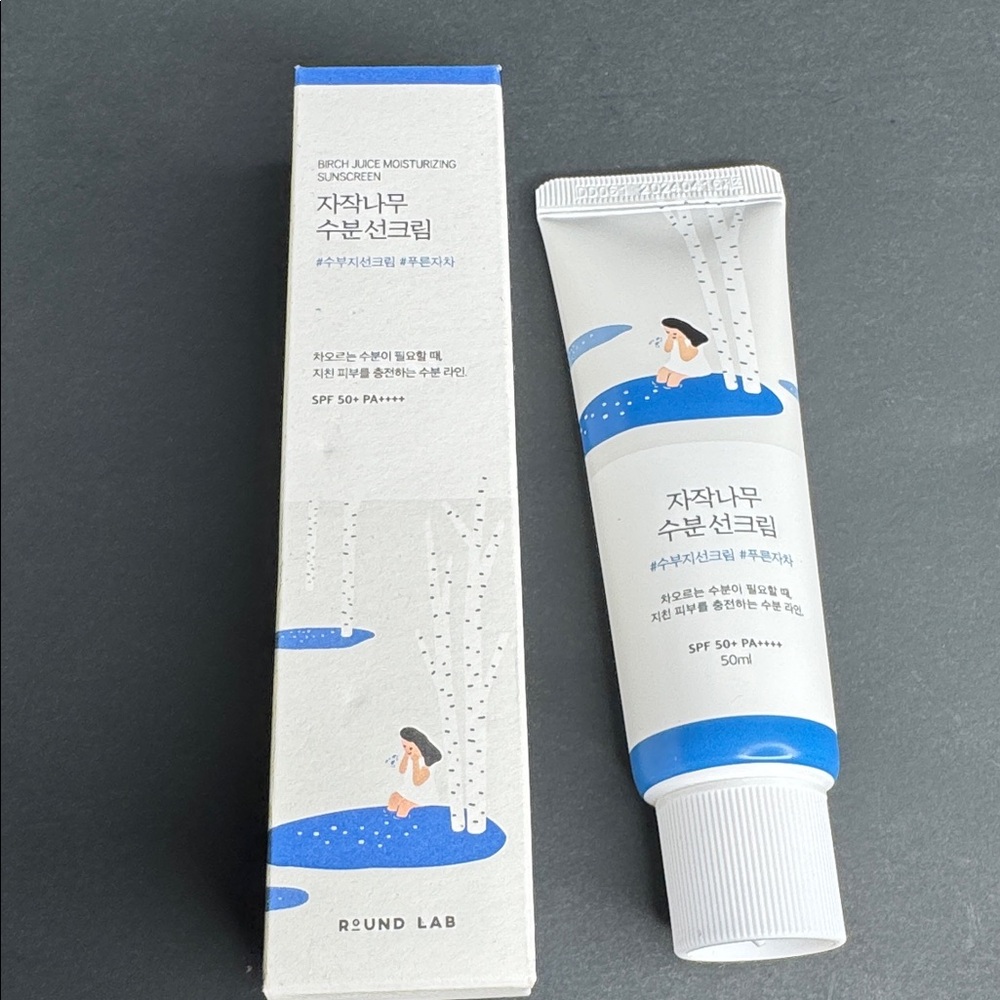 Round Lab Birch Juice Moisturizing UVLOCK Sunscreen SPF 50 50ml 10/15/2026